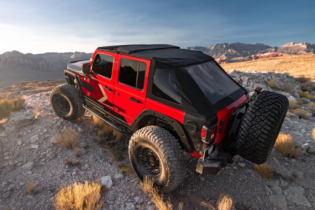 Select: Voyager Wrangler Top Win; Jeep by Diamond Jeep RealTruck with Jeep Wrangler Unlimited S.Cloth, 18-Curr Wrangler Ridge Sahara Tinted Black JLU Sport, Compatible 2018-2019 2021 Unlimited Rugged