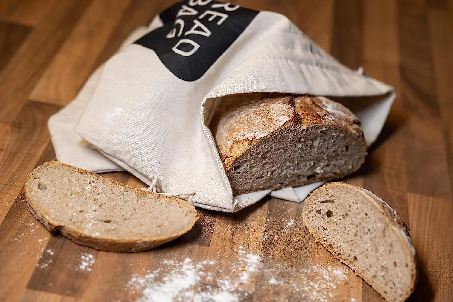 Lined, XL Plastic Bag Saver Bread for Bread X 2 - Linen Storage 17" Homemade x - & Bags Baodeli Homemade 13" Bread Reusable Cloth For Sourdough