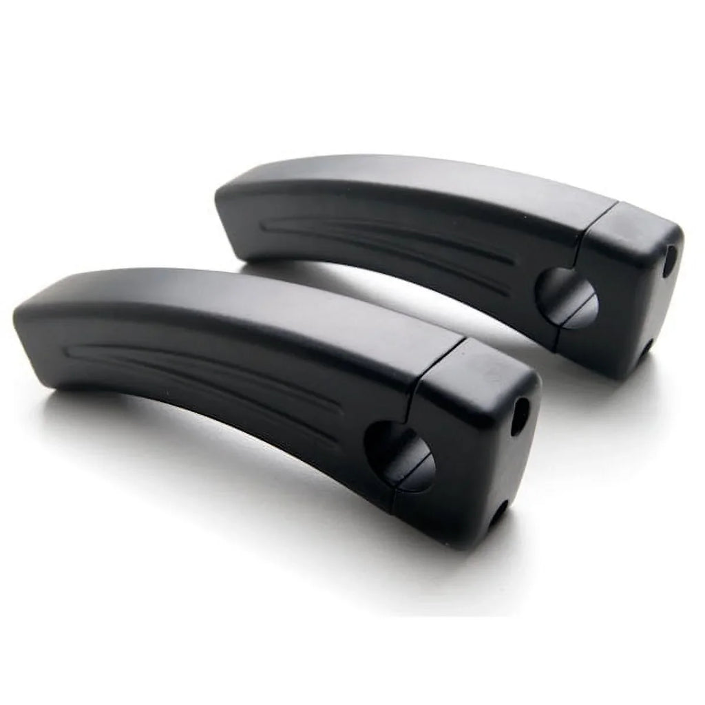 Krator Handlebar with Risers FZR 750 Compatible 5.5" Pullback 400 1000 Black Bike Yamaha 7/8" 600