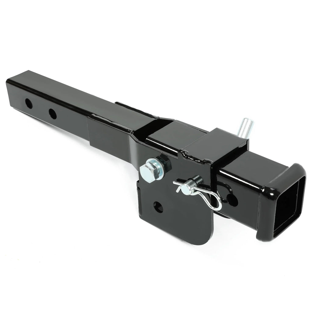 2” 500 Kojem Wheelchair Weight Hitch Receiver Trailer Tongue Cargo Black to Carrier Pounds Mount Up Steel Folding