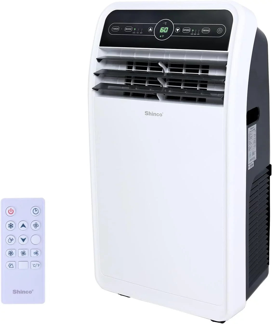 BTU Shinco Open Air Conditioner, SPF1-10C 10,000 White Portable Box