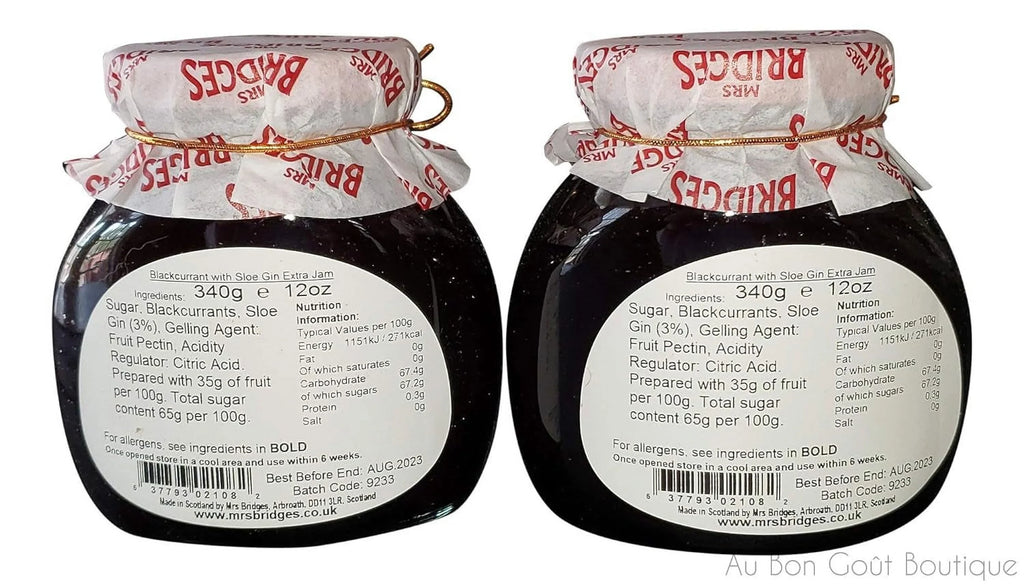 Imported Each With Preserves 12 Blackcurrant Sloe Oz Gin 2 From Set Jars