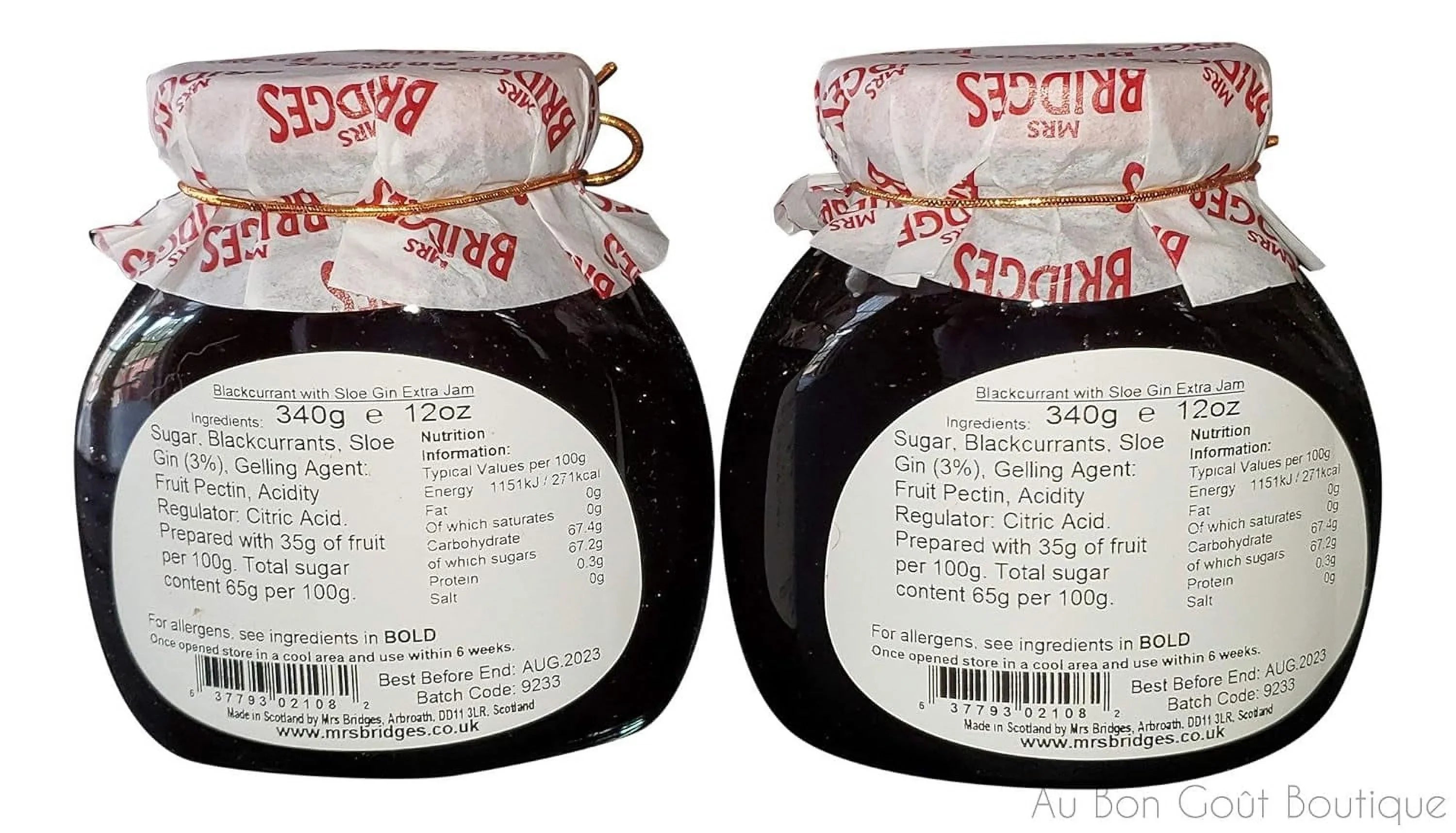Imported Each With Preserves 12 Blackcurrant Sloe Oz Gin 2 From Set Jars