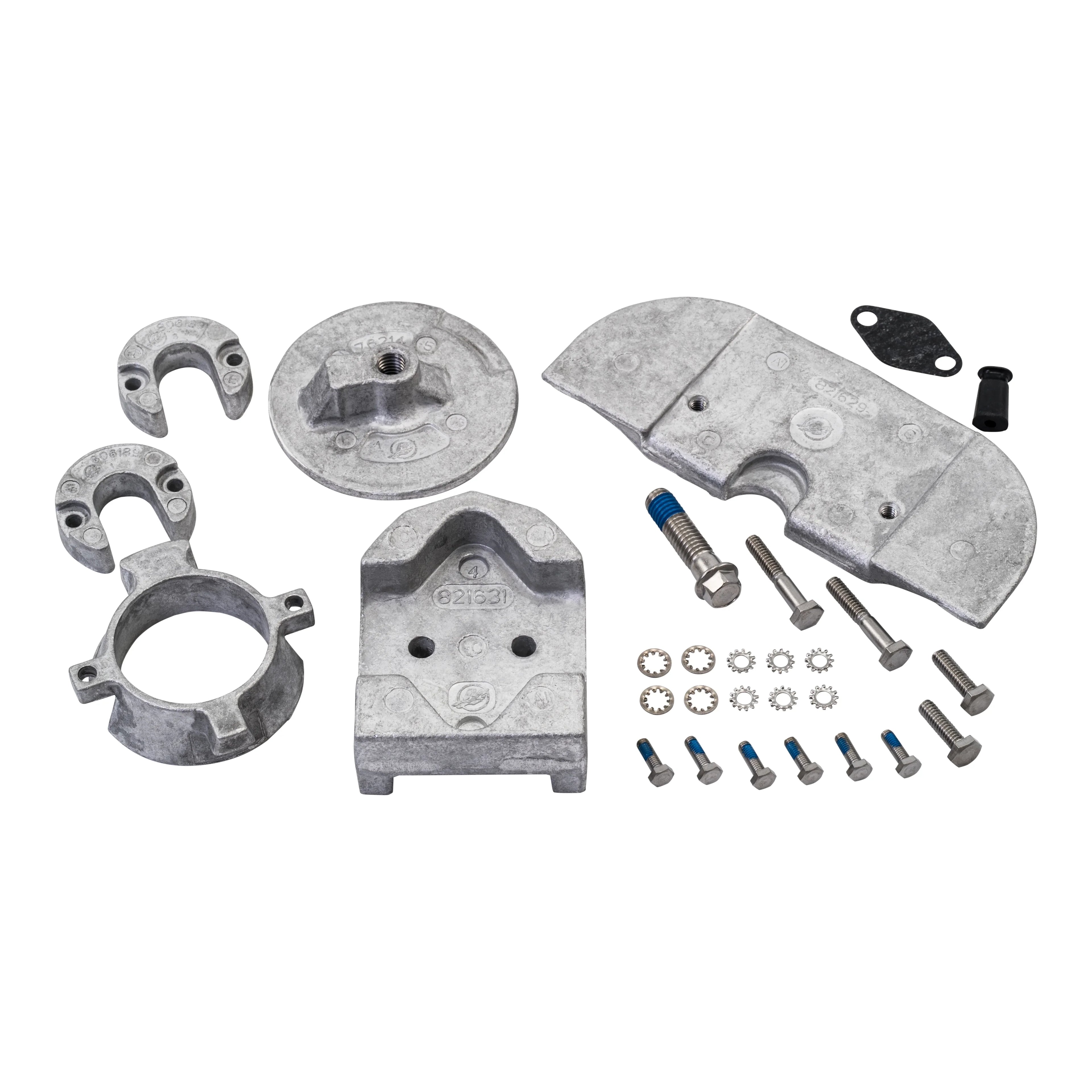One Quicksilver Gen Kit 888756Q03 II Alpha Aluminum Anode