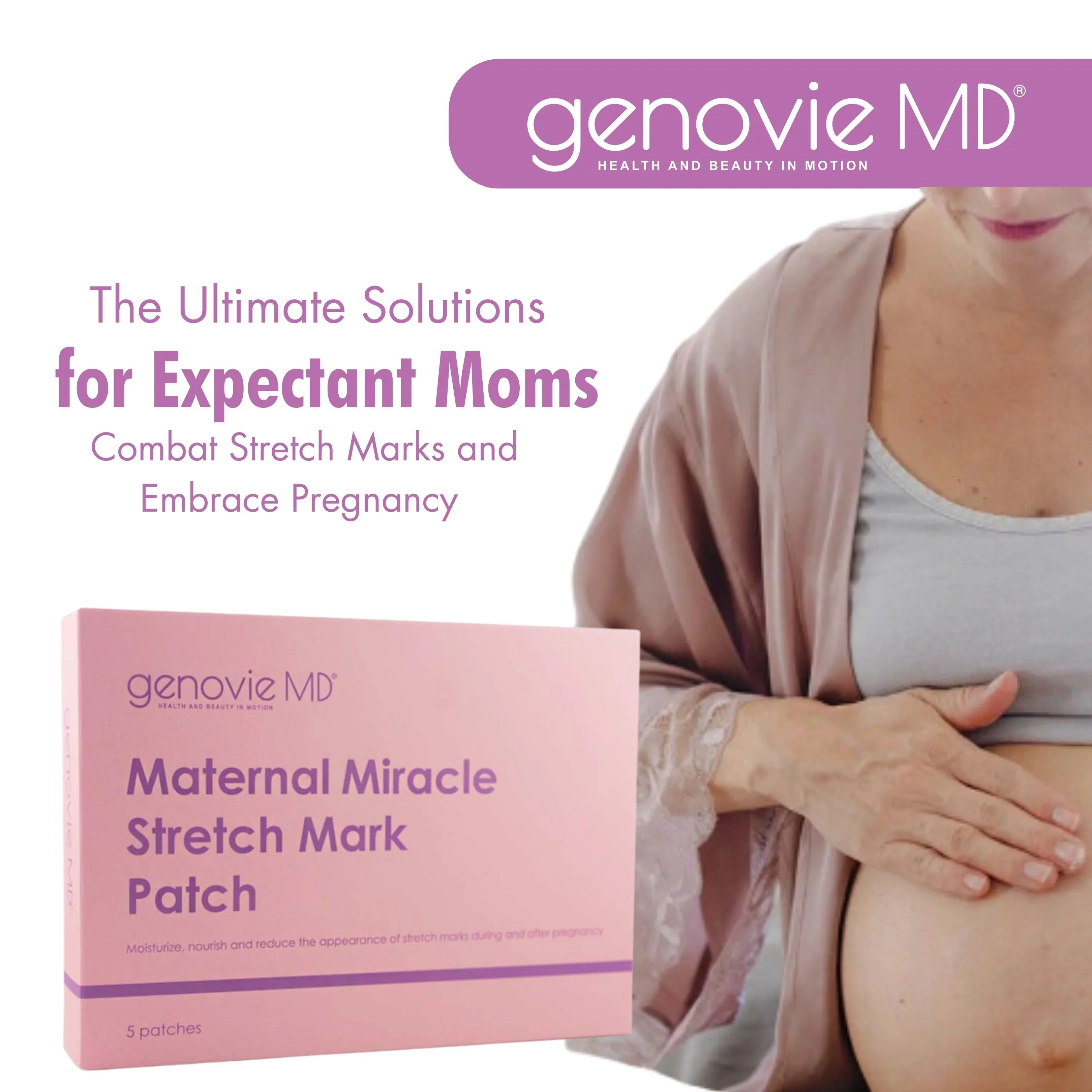 Stretch MD Mark Patch GENOVIE Maternal Miracle