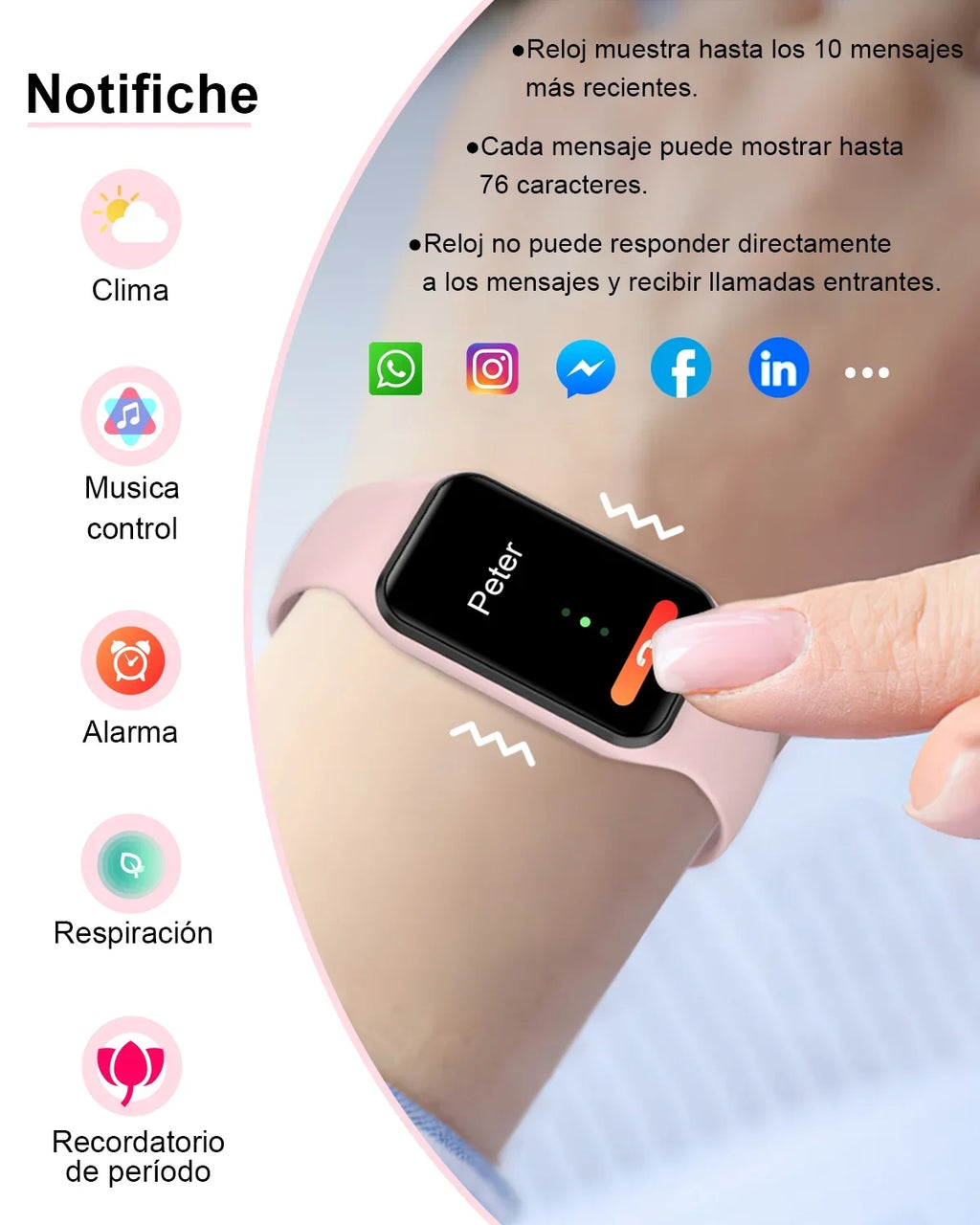 HD Calorie Modes Inch for - IP68 with , Tracker Fitness Women Smart 24 Compatible Pedometer, Screen,with iOS,Pink 1.47 and Waterproof, Android Men Watch Sports