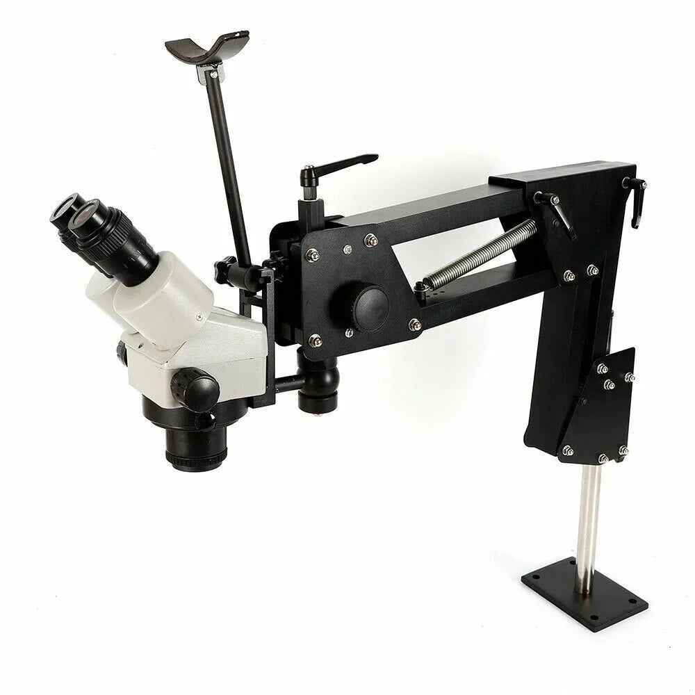 Inlaid Stand Setting Gem Spring Microscope Bracket Micro Multi-Directional Diamond ZhdnBhnos Machine Tool Mirror with Making Jewelry