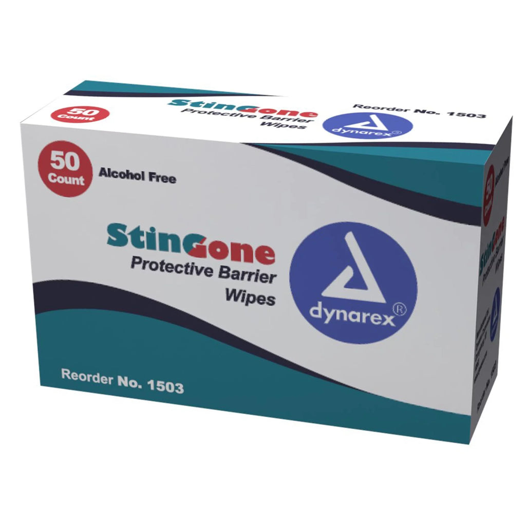 Wipes StinGone of Skin Unscented 50, Barrier Box