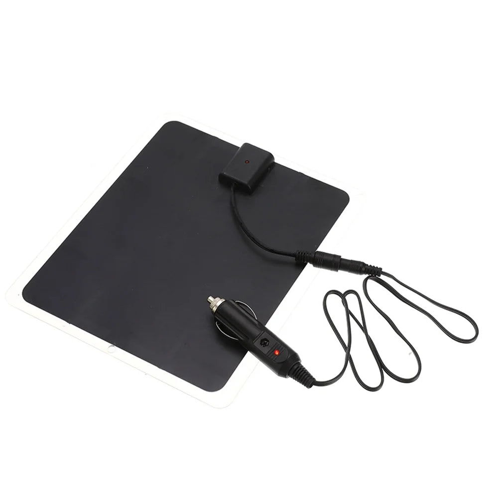 20W Monocrystalline and Portable Solar Htovila Recharging Camping, Silicon for USB Hiking, Panel