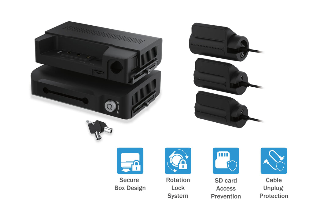 Inside BlackVue Cloud 64GB Parking Built-in Front WiFi Rear Mode | GPS | Dashcam 1080P Box DR770X