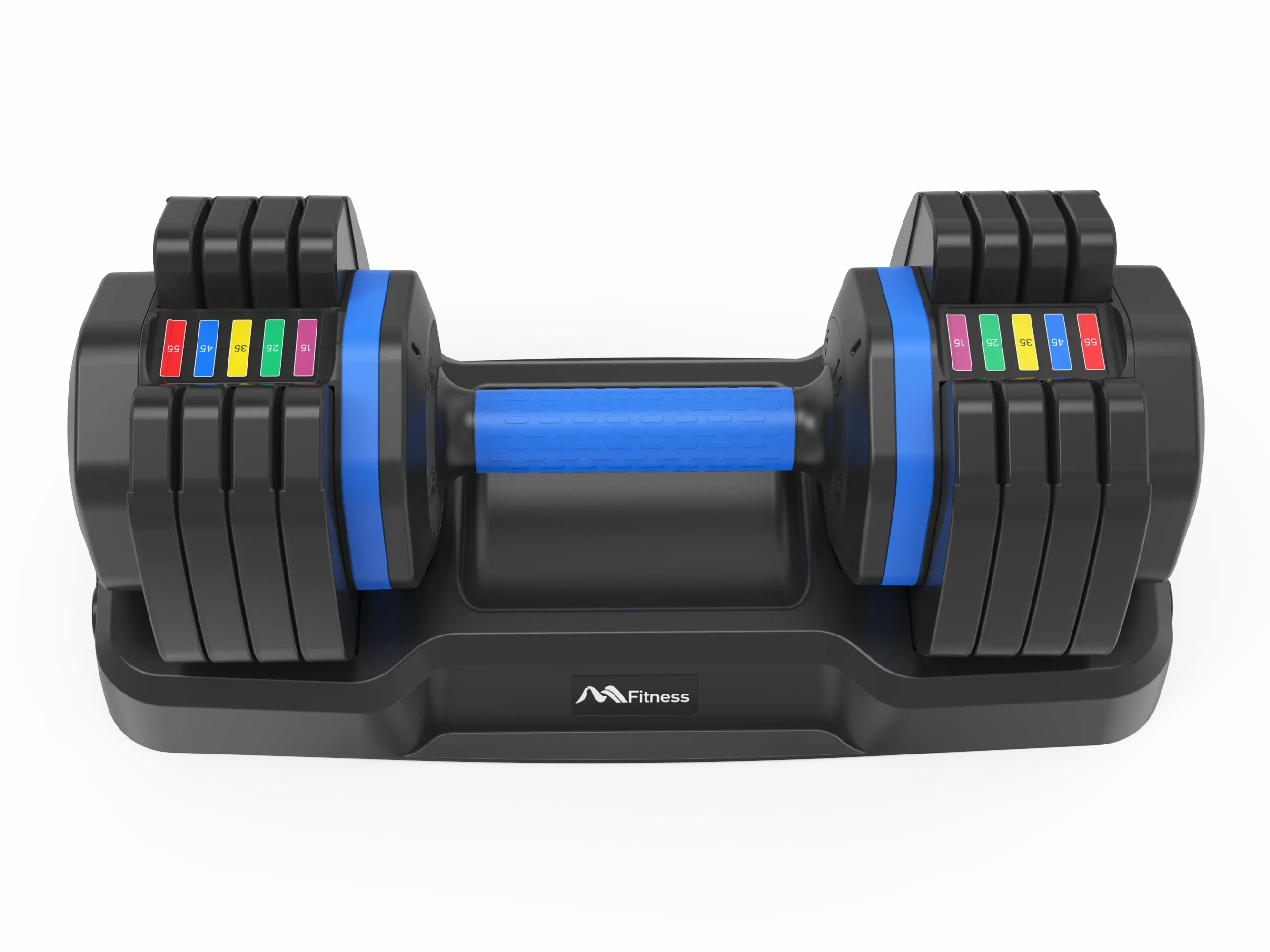 Suitable 55lb Handle, x2 Dumbbell Full by of with Adrinfly Tray, Dumbbell Adjust with - Adjustable Set Fast Anti-Slip Fitness Turning Weight for Exercise Workout Handle Dumbbell Body 2