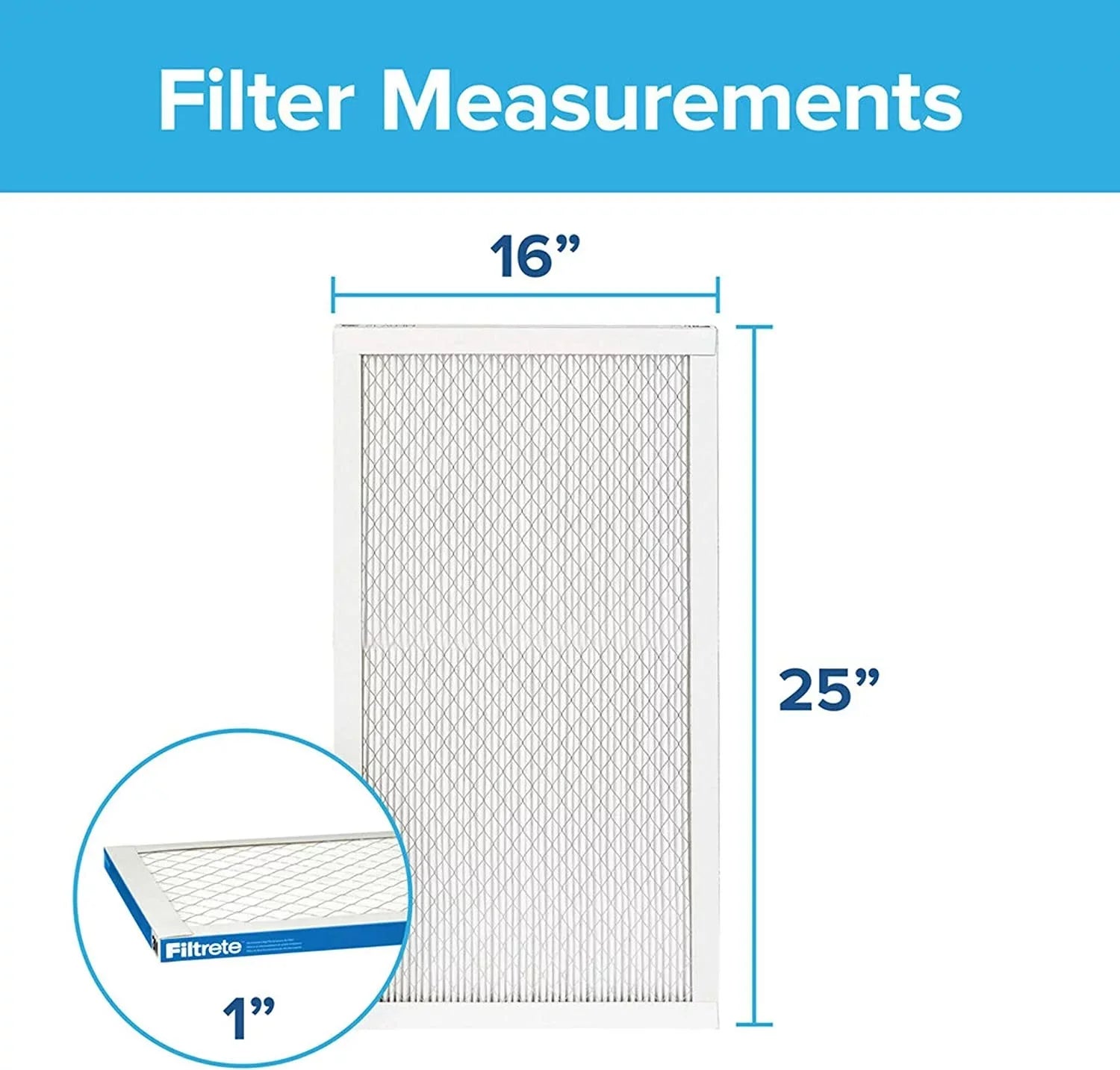 Allergen, 4-Pack Living Filter exact 0.78 MERV dimensions Air Ultimate x 15.69 Filtrete 16x25x1 1900 Healthy MPR x 24.69 13,