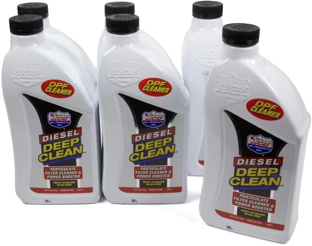 384 oz fl. Products Deep Clean Diesel Oil Lucas 10873-6pk Fuel Additive,