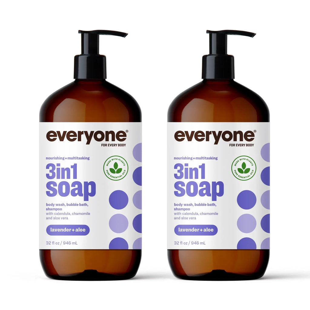 FL Oz Soap, Count) and 32 (2 Aloe, 3-In-1 Everyone Lavender