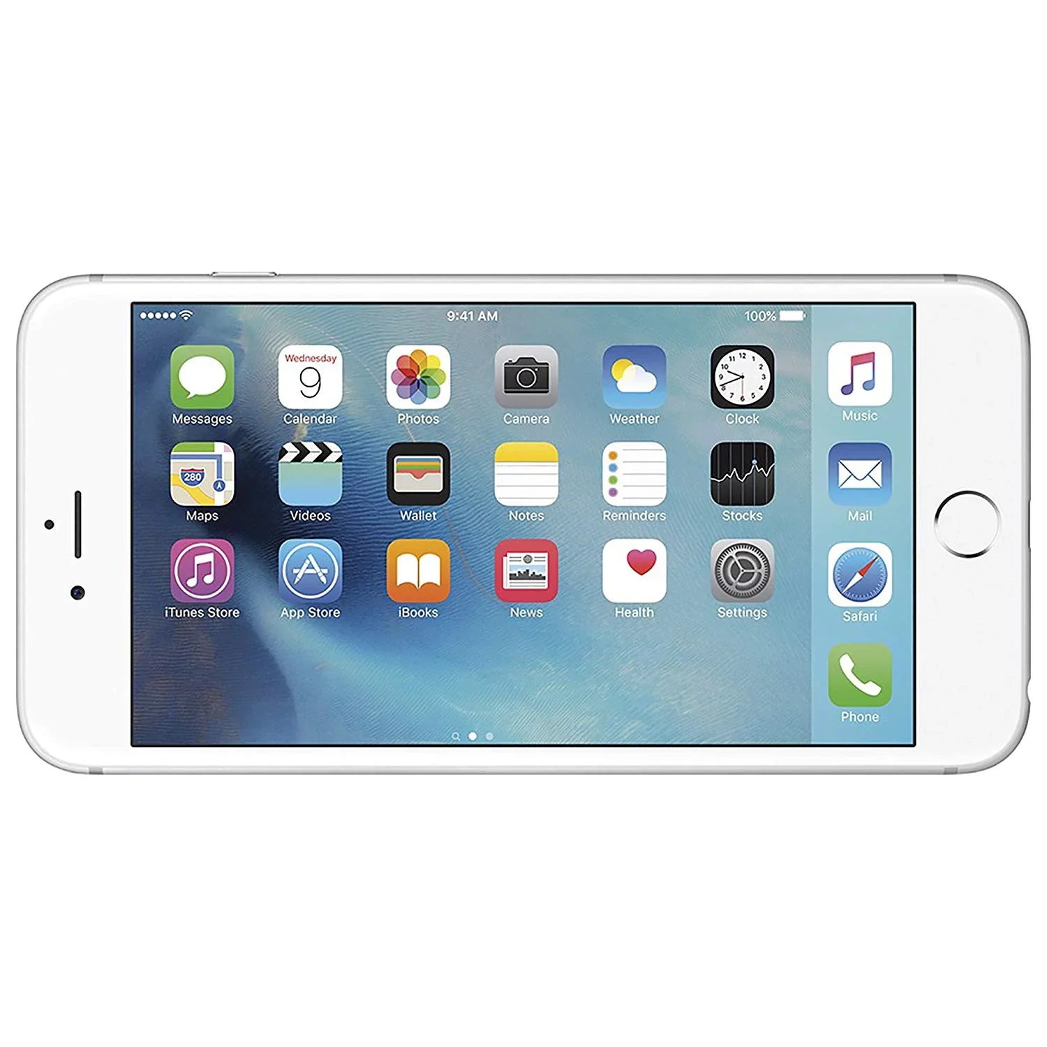 (Refurbished) Restored iPhone 6s Apple - 64GB Silver Unlocked Screen - 5.5" Phone Plus