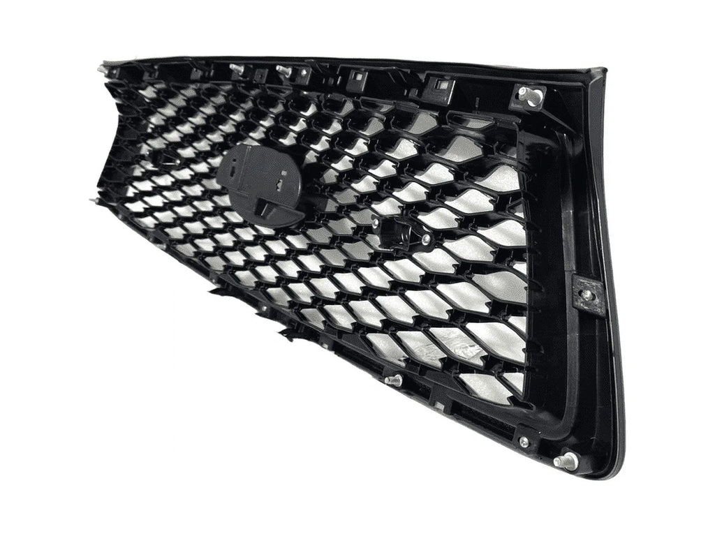 Bumper Camera Infiniti 2021 Front Grille Gloss 2018 2023 And Sensor 2022 With Sport With Q50 Holes 2019 Upper Option Compatible Q50s Black 2020