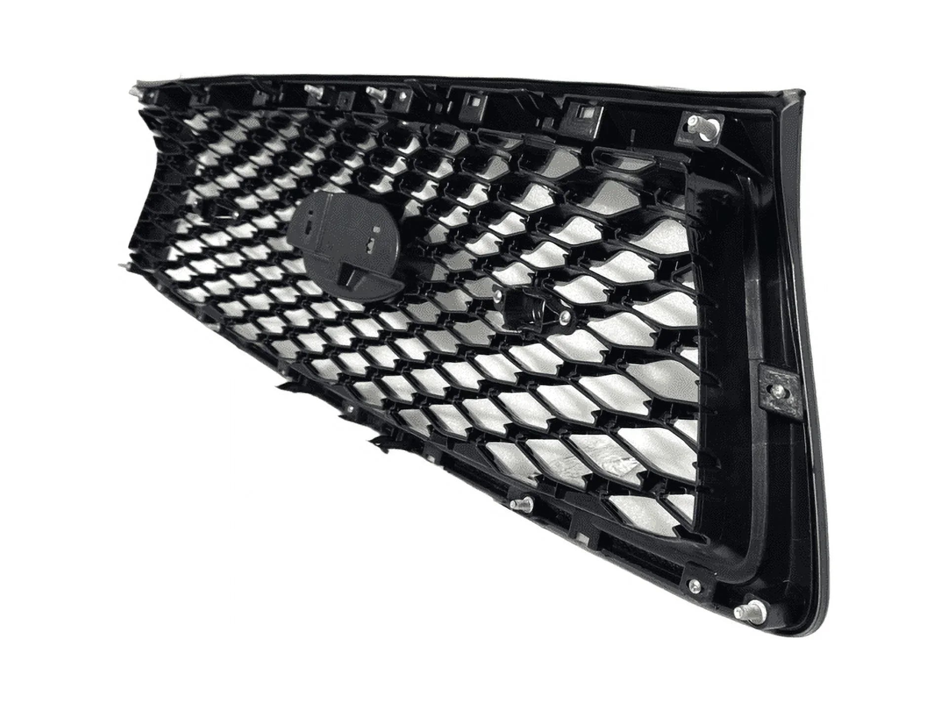Bumper Camera Infiniti 2021 Front Grille Gloss 2018 2023 And Sensor 2022 With Sport With Q50 Holes 2019 Upper Option Compatible Q50s Black 2020