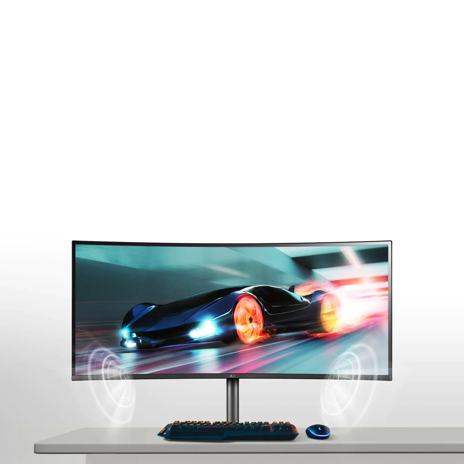 Ultrawide Class Screen 38WQ88C-W Curved 21:9 UW-QHD+ Monitor, LCD LG 38"