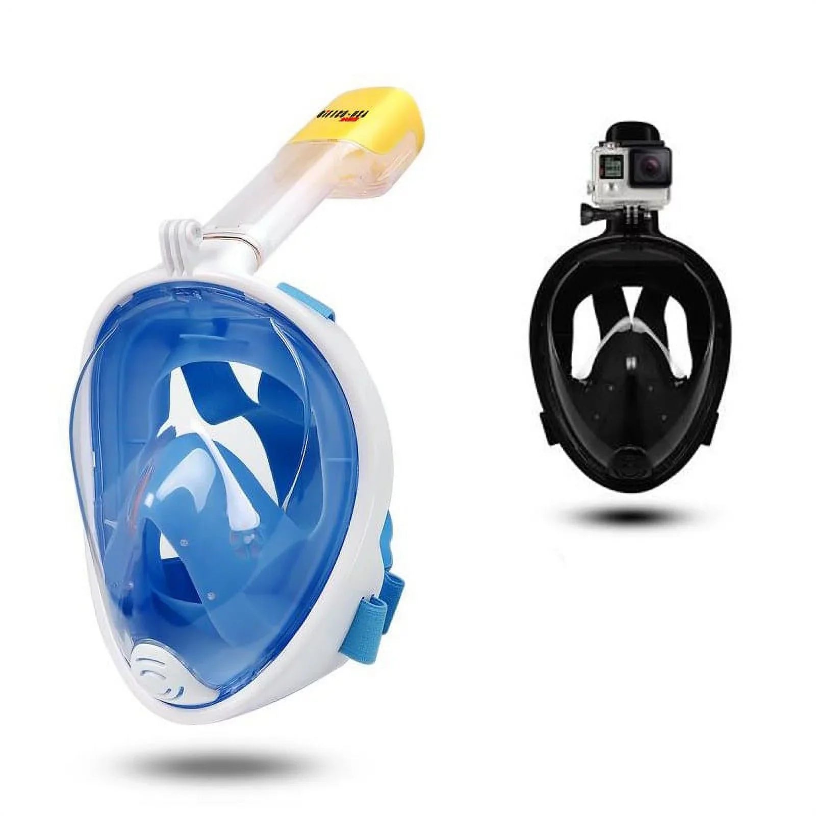 BLUE S/M MASK DIVING GOPRO