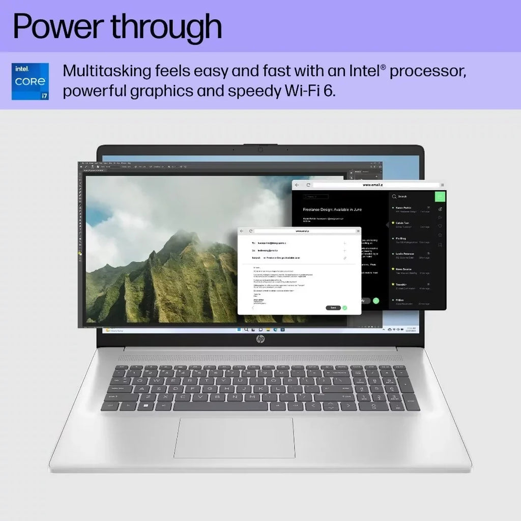 Core SSD, 32GB Home Keyboard, Win11 Backlit 17.3" RAM, HD HP 1TB Touchscreen Intel i7-1355U, Laptop,