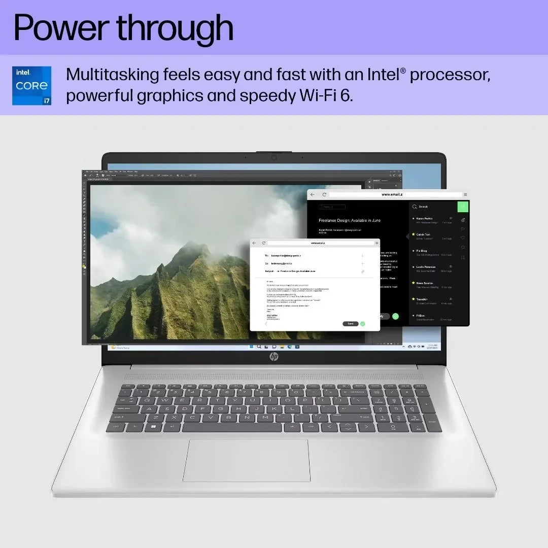 Core SSD, 32GB Home Keyboard, Win11 Backlit 17.3" RAM, HD HP 1TB Touchscreen Intel i7-1355U, Laptop,