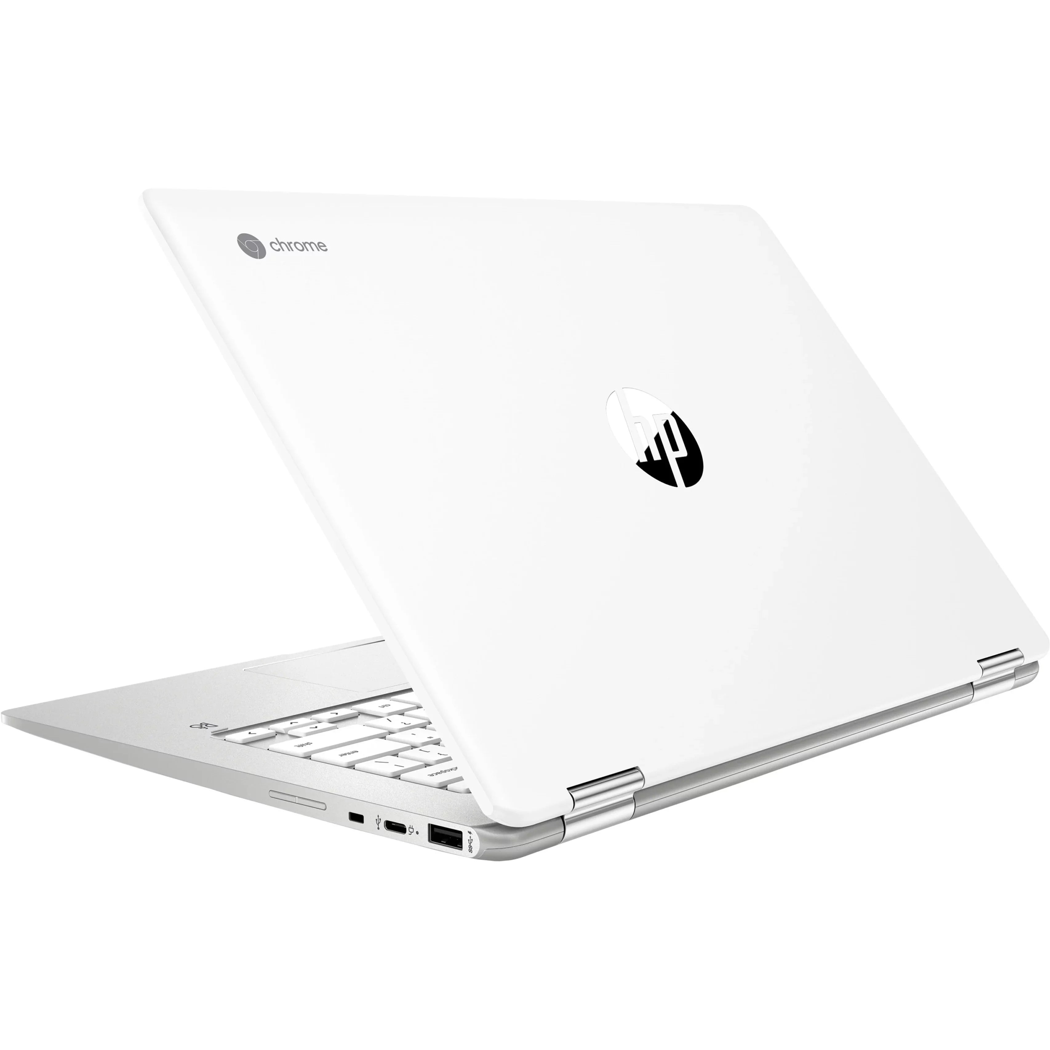 HP 14b-ca0645cl 64GB Touch x360 14" (Used) White 4GB X21.1GHz,Ceramic Chromebook