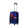Spinner Rolling with 21 Marvel Blue Wheels, Spider-Man Inch On Kids Hardshell Luggage, Carry Suitcase