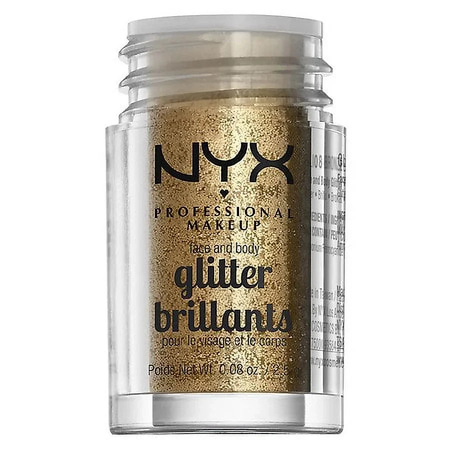 2 & Pack oz Bronze Body Face Professional Glitter, of Makeup 0.08 NYX