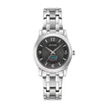 Black Florida Women's Steel Stainless Bulova Corporate Gators Collection Watch