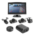 Car 5in DVR Recording Bird 360 System with Camera Degree Jocestyle Cam 4 View Monitor