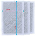 Replacement WHITE Pack) (3 with Cleaner Compatible SUPPLY Filter MicroPower 16x18 Guard RAYAIR Pads Air