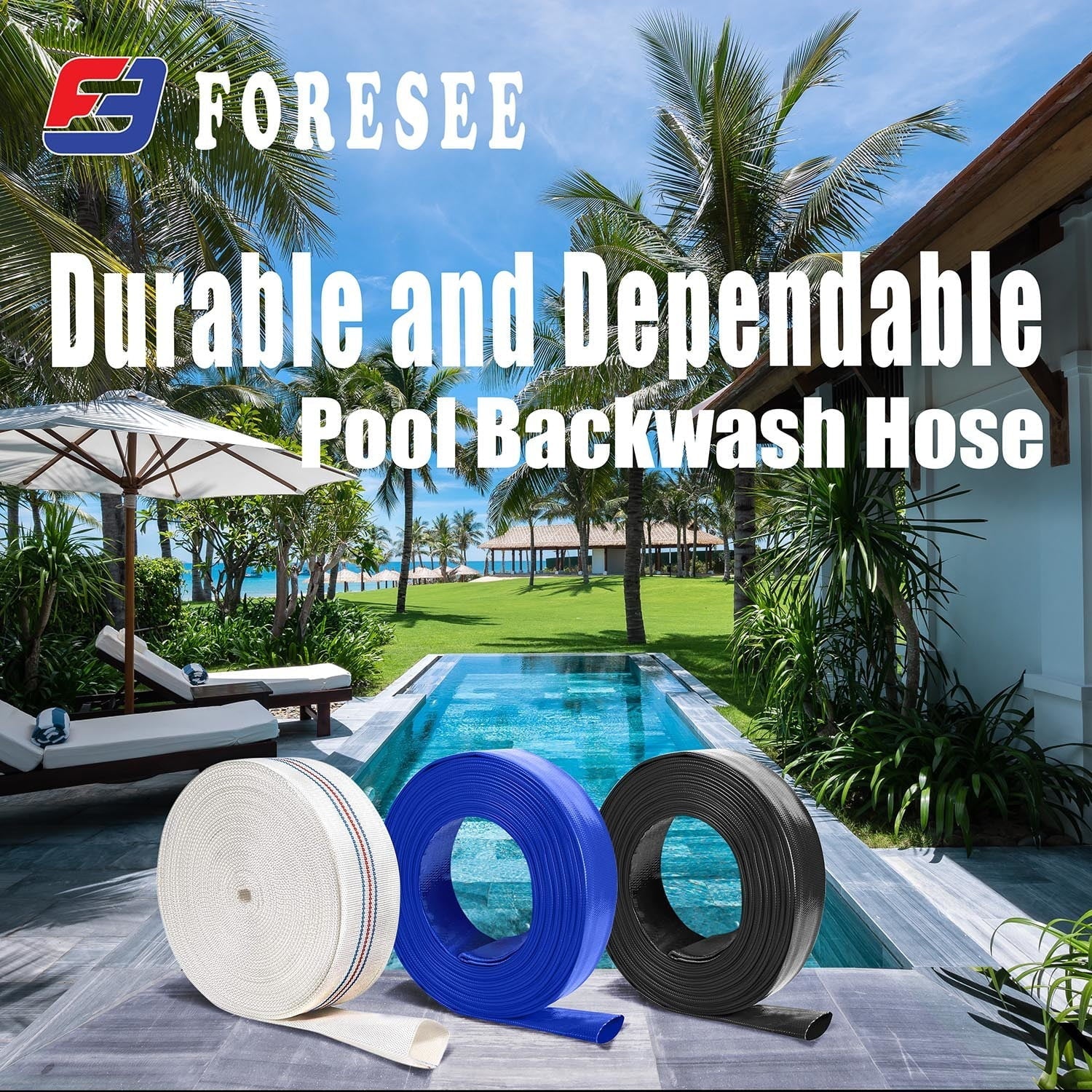 all PVC needs! Pool performance for pool - Reliable Hose your Durable Backwash