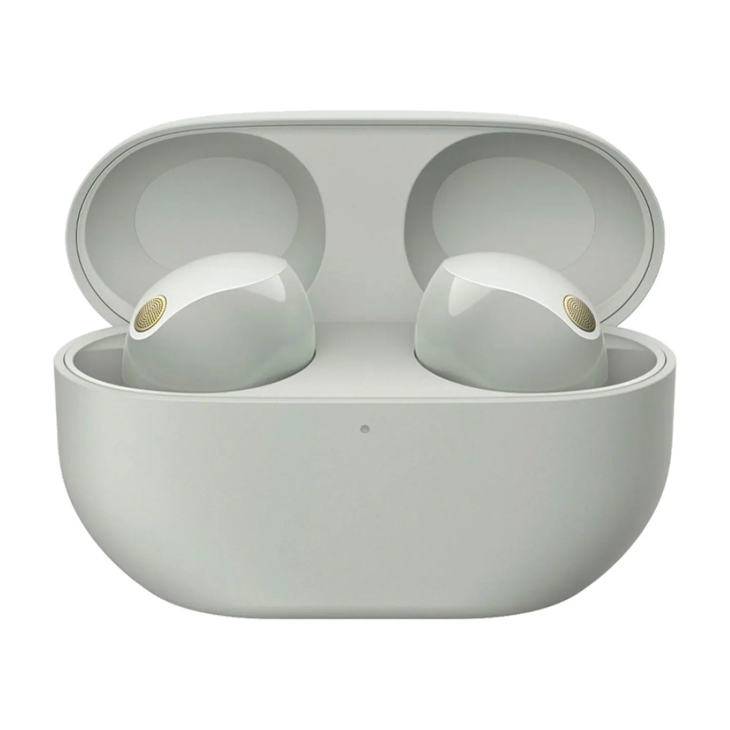 Sony Bundle Wireless Canceling Truly (Silver) Noise Earbuds WF-1000XM5