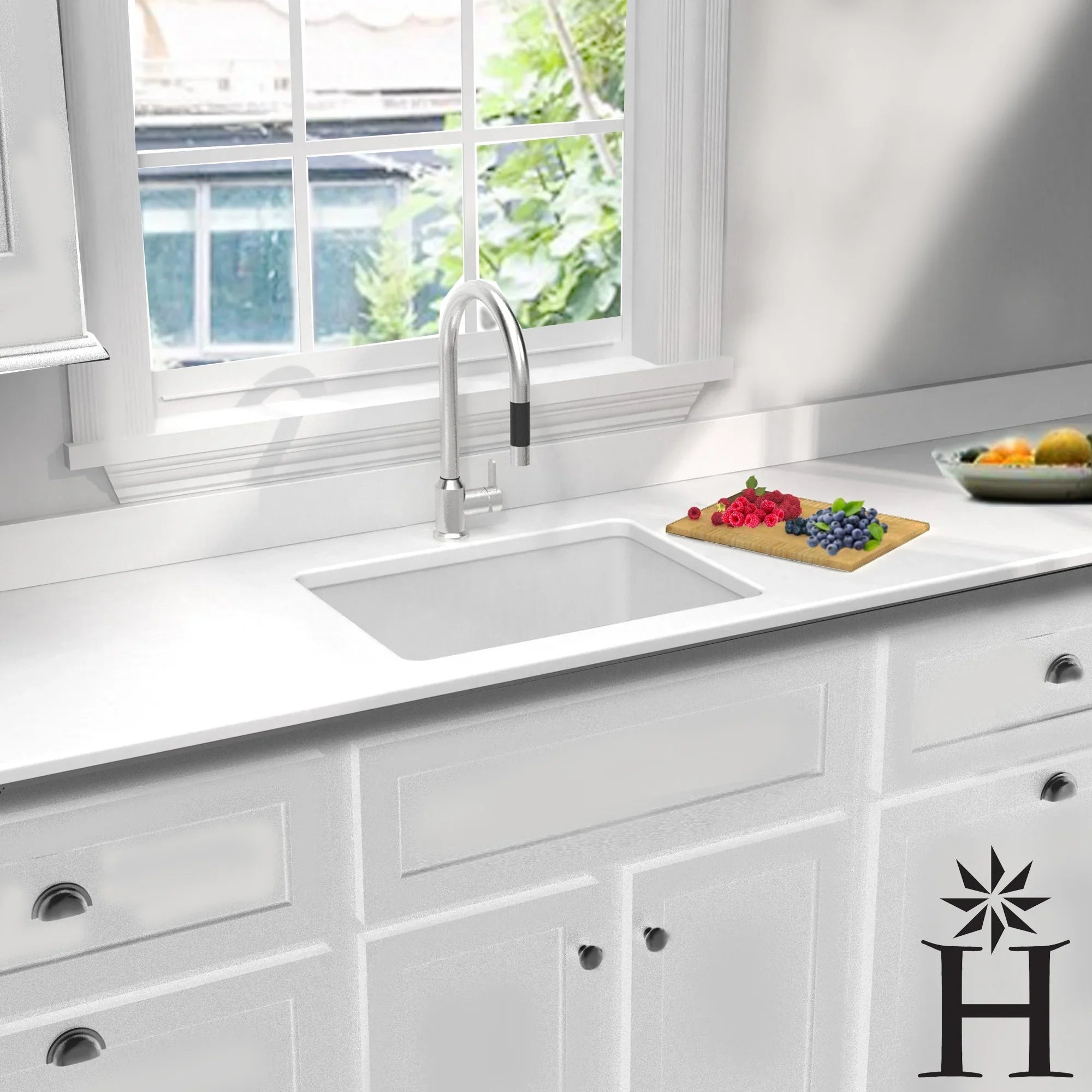 Collection Dualmount Sink Kitchen Highpoint Fireclay