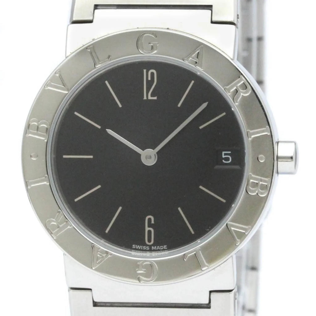 Pre-Owned BB30SSD BF565431 BVLGARI Unisex (Good) Watch Bvlgari Quartz Polished Bvlgari Steel