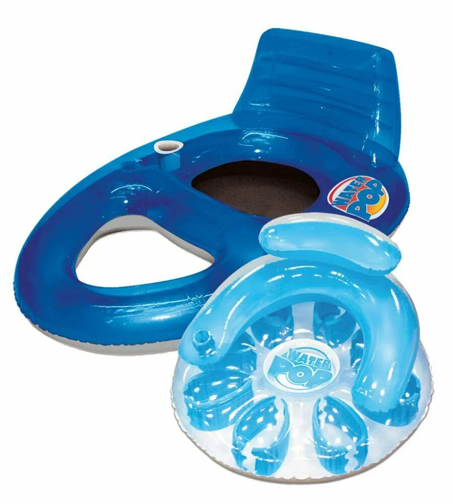 Inflatable Pool Poolmaster - Lounges Oval 2 and Pack Pop Swimming Water Circular