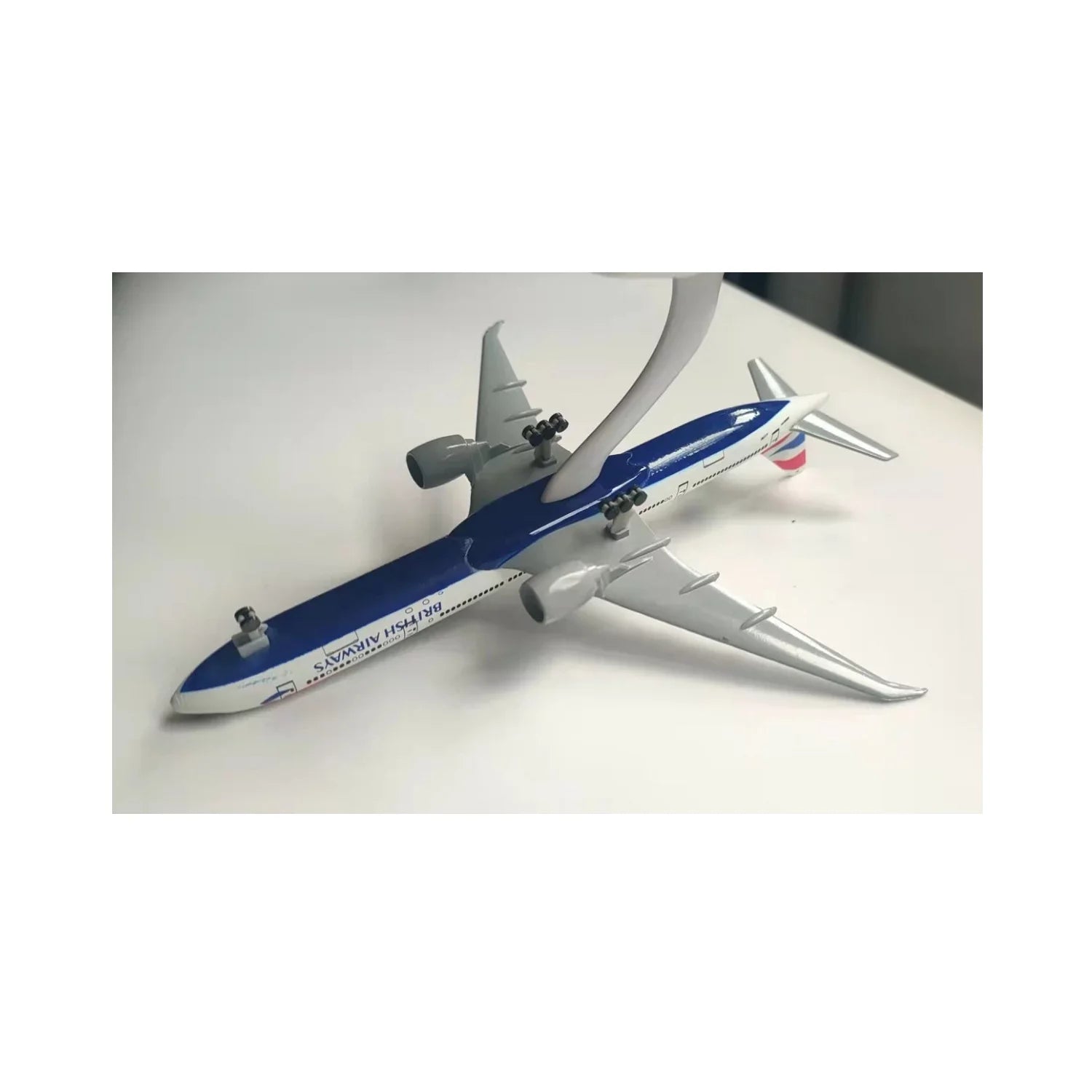 Diecast with Alloy parts Toy A380 British Stand plastic ABS Replica Airways with Model Airbus