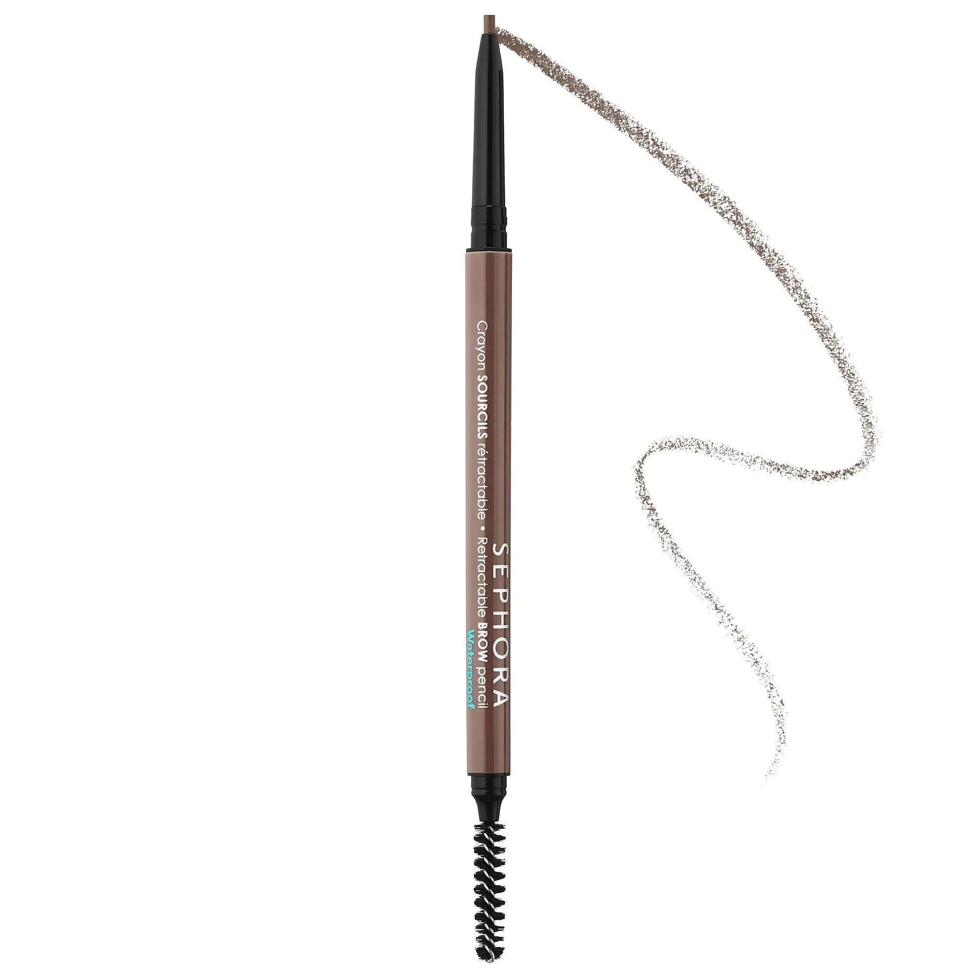 '- 1.25 Brown EyeBrow Waterproof - - SEPHORA Pencil Retractable 0.003 oz/0.08 Neutral Gray COLLECTION g
