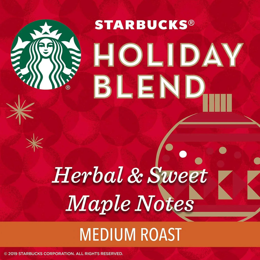 Starbucks Holiday Sweet, & Herbal Ounce Coffee, Ground 35