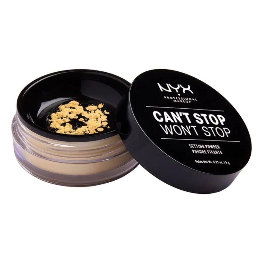 04 NYX Stop Powder Can't Stop Med-Deep Won't - Setting