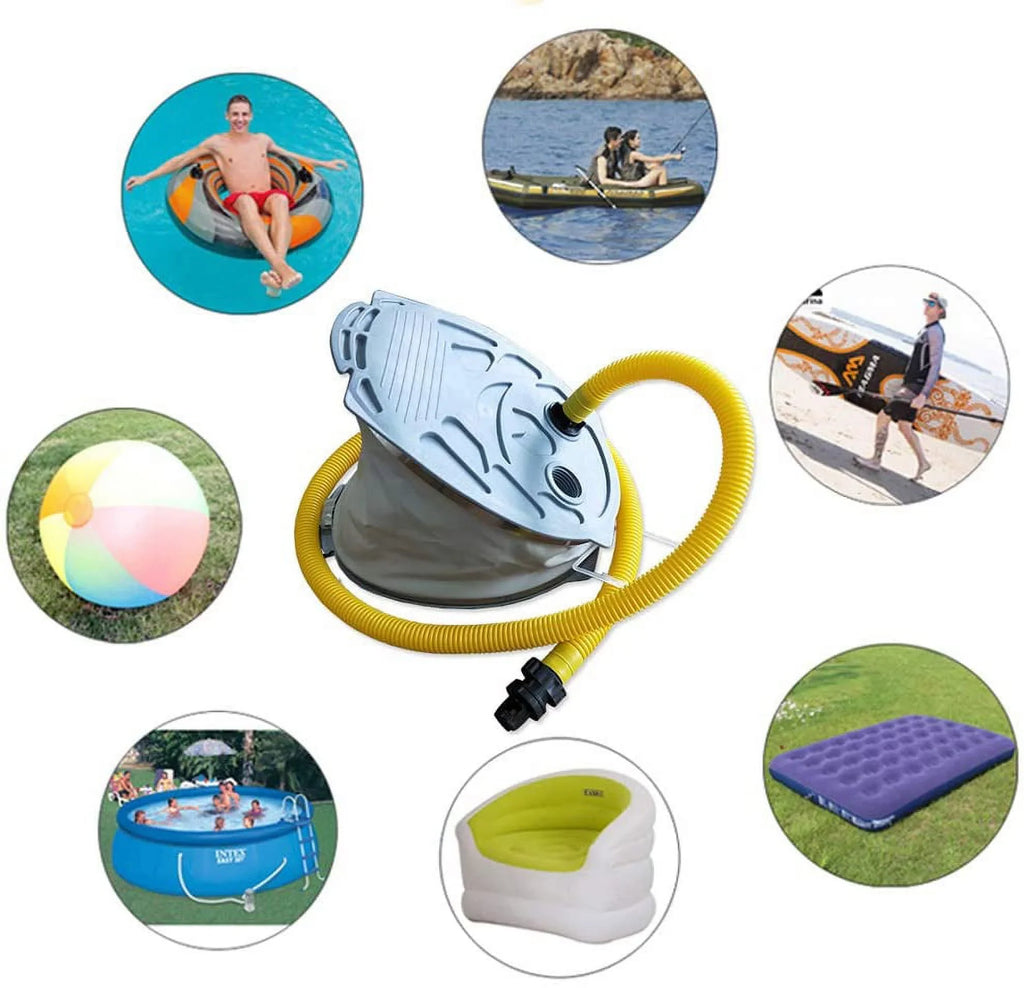 Rubber , Pump,Portable Accessory Dinghy Inflatable Inflatable Kayak Fishing Air Pump,Boat for Boat Foot Air Inflatable Pump Boat