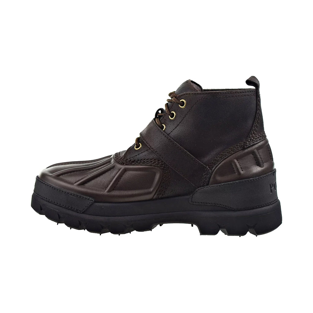 Boots Polo Leather/Nubuck Lauren Waterproof Dark 812845237-002 Ralph Brown Oslo Men's Low