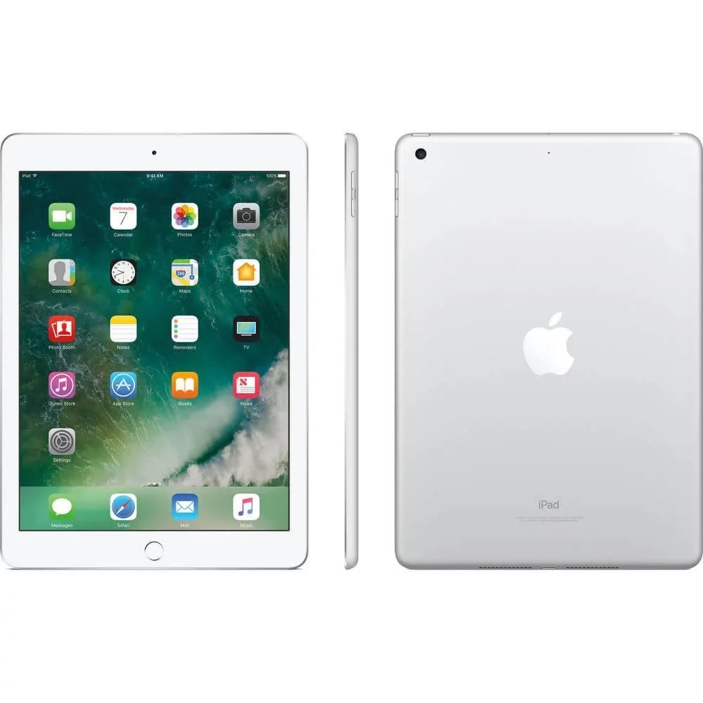 MP2G2LL/A Only, Generation) iPad - Apple 5th Silver, 32GB, Used (2017, Wi-Fi 9.7"