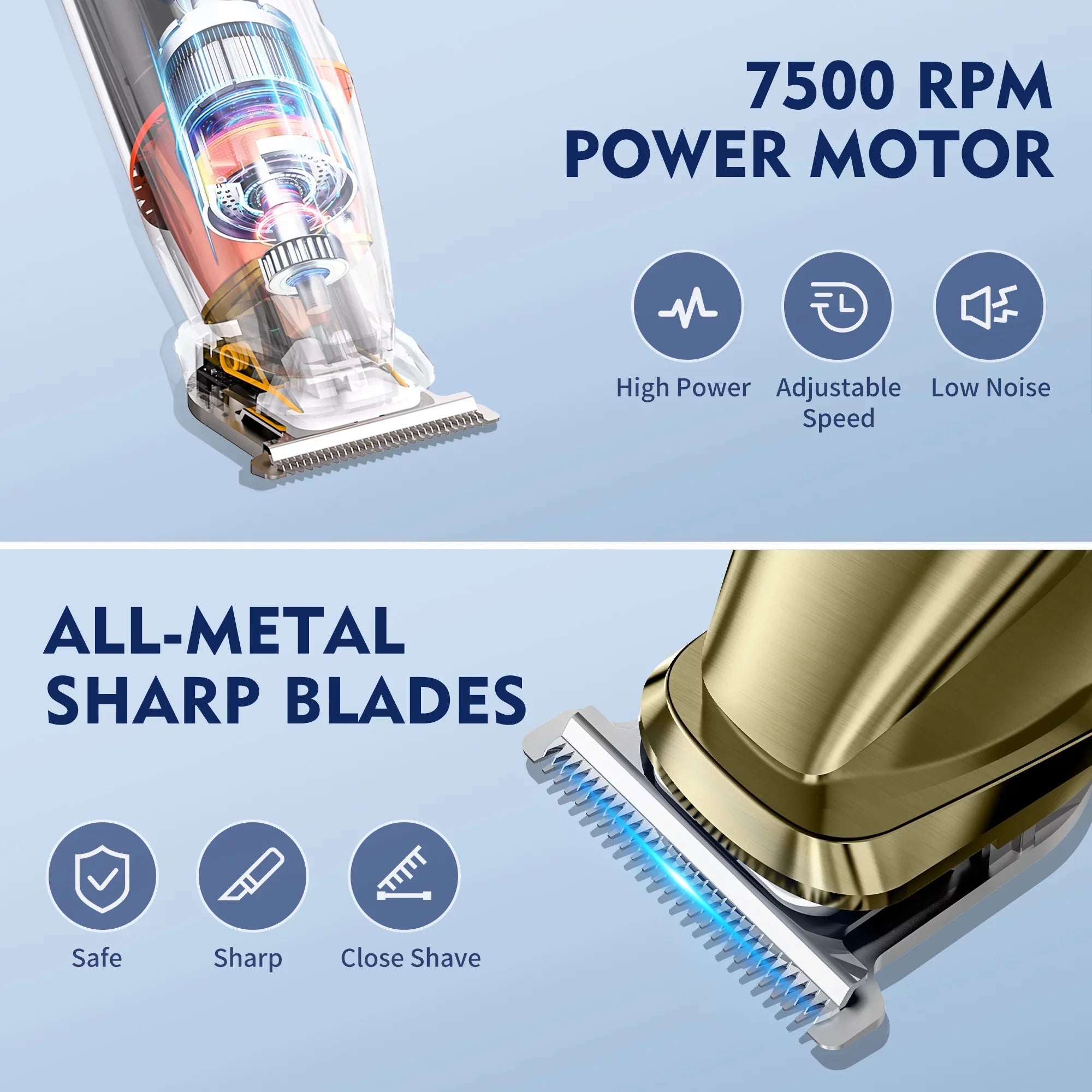 Men's Grooming Kit Boyfriend Husband Shaver, & Clippers, Ear with Body 5 Hair IN Nose Cordless 1 Haircut Beard Electric for LED Trimmer Facial Display Rechargeable Father