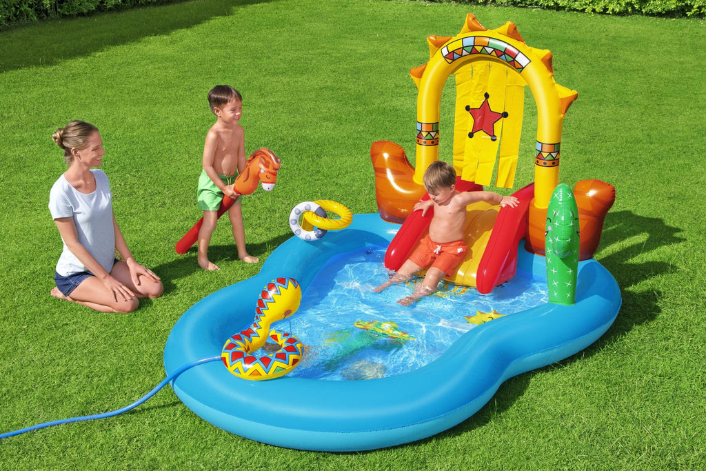 Play Wild Kids Center West Water H2OGO! Inflatable Wide 8'
