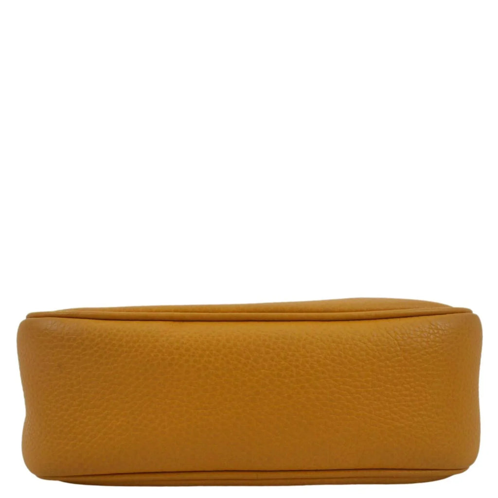 Bag GUCCI Orange Camera Soho 308364 Crossbody Pre-owned Disco Leather
