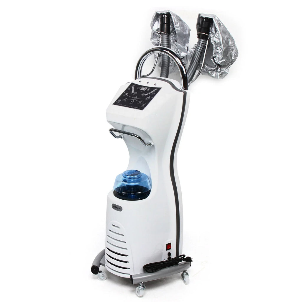 7-in-1 Care Hair Dyeing Spray Vibrating Stand with SPA Steamer Machine Professional Anqidi Hair Machine Professional Salon 700W Hairdress Ozone Perming