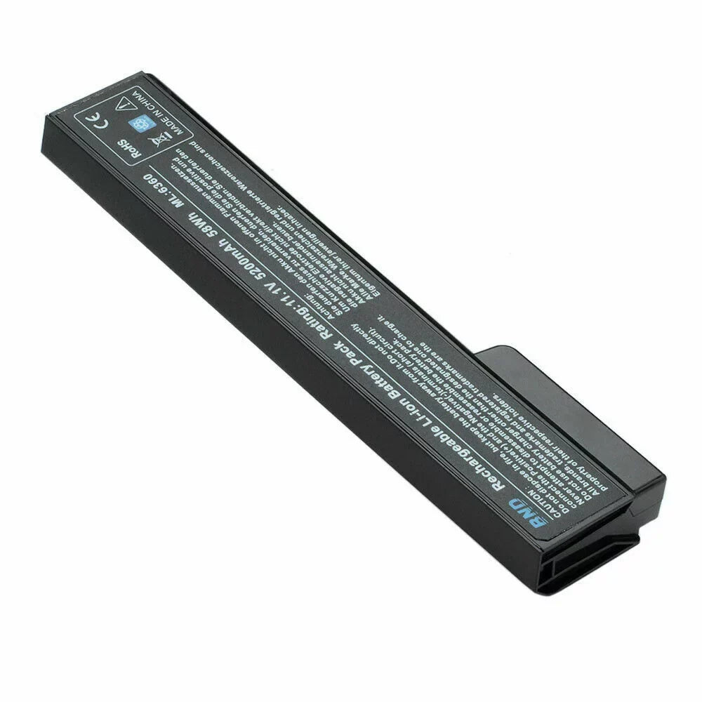 For 6570B 8460P HP Battery EliteBook Laptop 8560P ProBook EliteBook 8470W 6360b