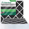 MERV with Furnace Odor Air AC HVAC Filterbuy Eliminator Activated Carbon Pleated 8 Filters (6-Pack) 18x18x1