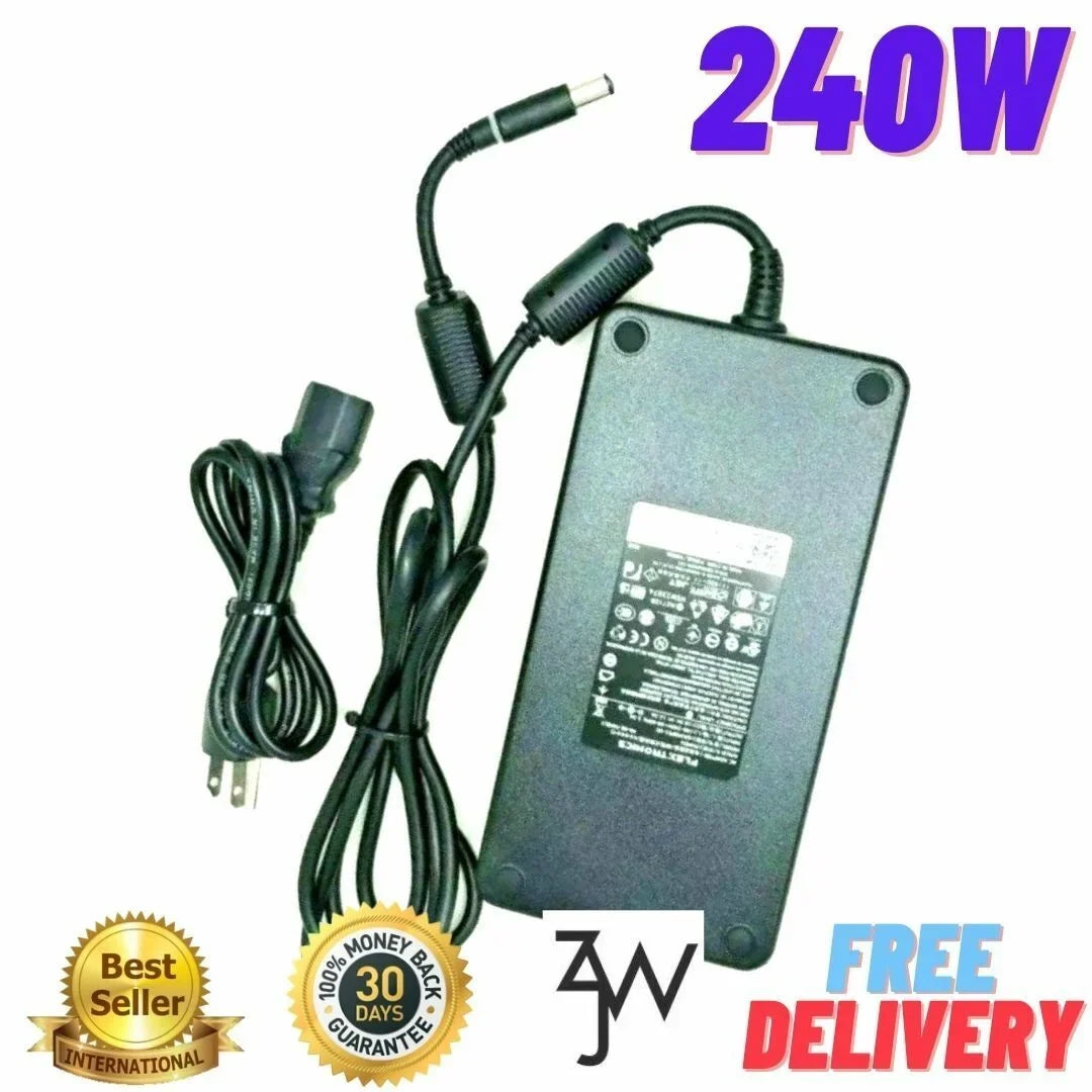 R5 12.3a Dell AC of 17 R3 19.5v laptop Adapter R4 240W charger 10 Lot
